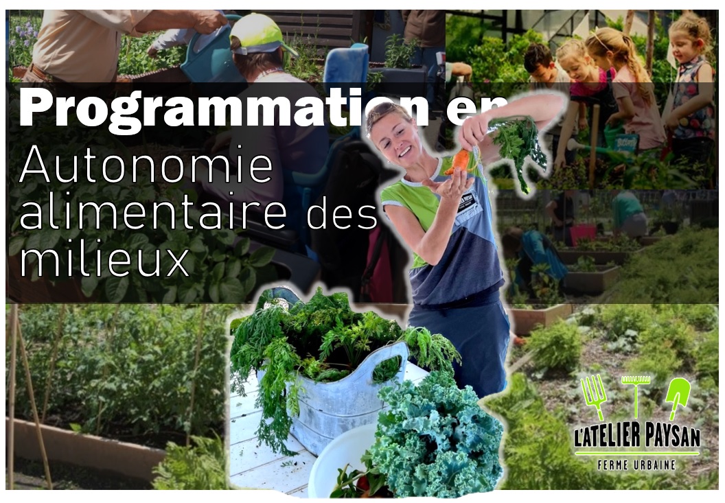 Programmation en autonomie alimentaire des milieux